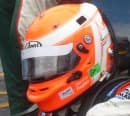 Warren Hughes helmet photo