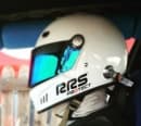 Richard Miles helmet photo