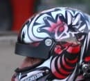 Nicola Michelon helmet photo