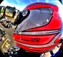 Andrew Lawrence helmet photo